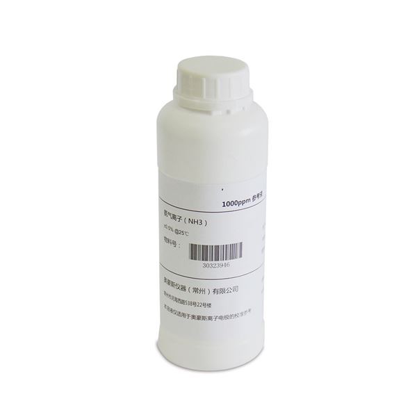 奥豪斯配件氨电极标液 1000ppm 500ml