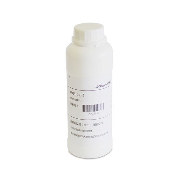 奥豪斯配件钾离子电极标液 1000ppm 500ml（停产）