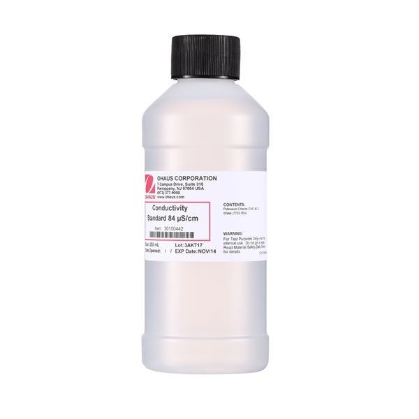 奥豪斯配件标准电导液84µS/cm 250ml