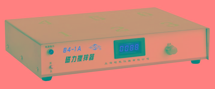 上海司乐磁力搅拌器84-1A(6)-转速数显