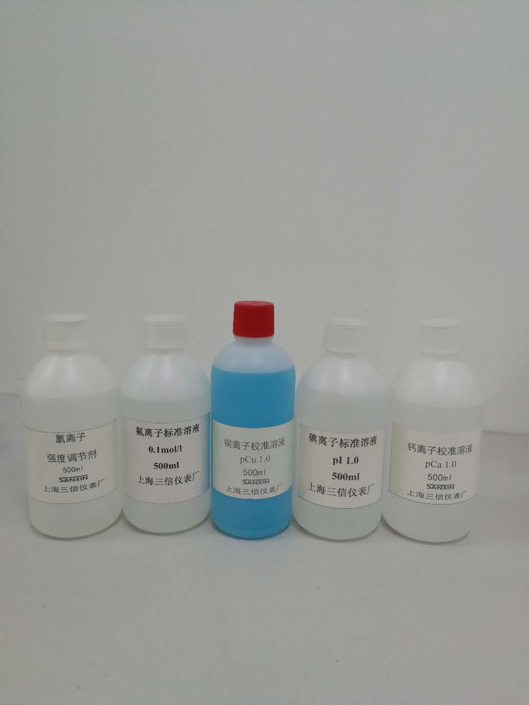 上海三信各种离子校正溶液及离子强度调节剂5