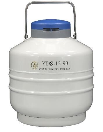 成都金凤贮存型液氮生物容器(中)YDS-12-90-9