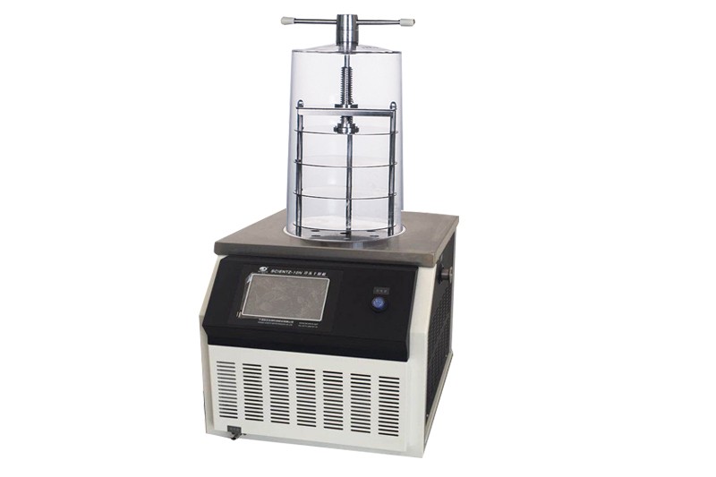 宁波新芝实验型加热式钟罩冻干机Scientz-10ND/B压盖