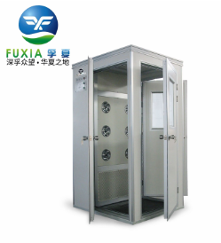 浙江孚夏单人单吹转角风淋室FLB-1D