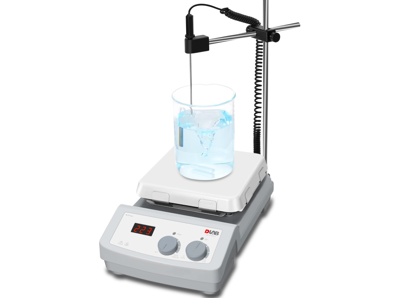 大龙加热型磁力搅拌器MS7-H550-S  套装（含PT1000和