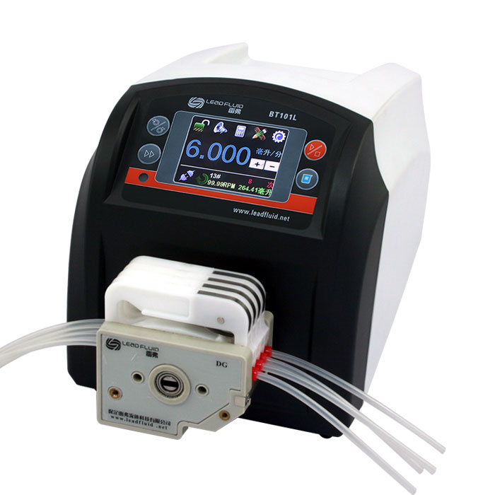 保定雷弗流量智能型蠕动泵BT101L驱动器+DG10-4(10滚