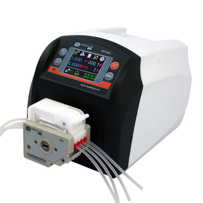保定雷弗分配智能型蠕动泵BT101F驱动器+DG10-4(10滚